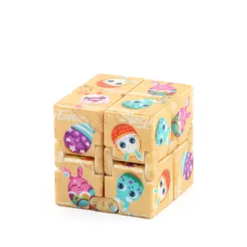 Farebné Veľkonočné Vzor Magic Cube Nepremokavé Stickerless Antiadhesive Groove Odbúranie Stresu Hádanky Hračka Pre Deti, Vzdelávacie Darček Obrázok 4