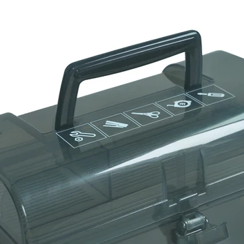 Kompaktný Plastové Nástroj Prípade Multifunkčné Deliče Pitnej Tool Box Skrutku Úložný Box Nástroje Balenie Toolbox Obrázok 5