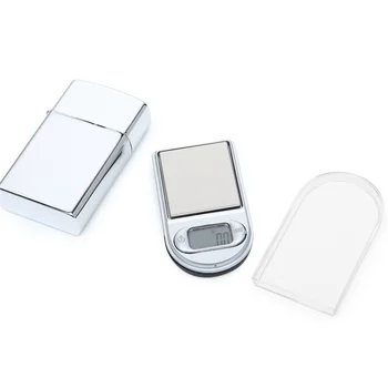 Mini Pocket Váhy Prenosné 200g 100g/0.01 g Digital High Precision Šperky Carat Led Podsvietenie Rovnováhu Gram Váženie Potravín Obrázok 5