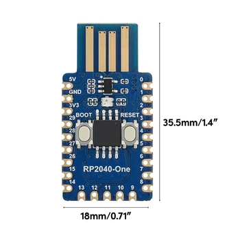 Pico-Ako MCU Rady na základe Raspberry Pi Microcontroller Čip RP2040 USB-Konektor Low-Cost Podpory, C/C++ MicroPython Obrázok 5