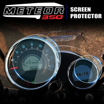 Royal Enfield Meteor 350 2021 Motocykel Anti-scratch Panel Obrazovky Ochrany Meteor350 TFT LCD Ochranný Film