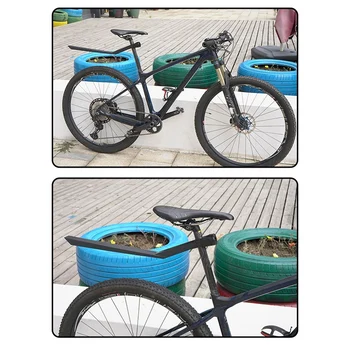 1 Kus Black Kvalitný Univerzálny Bicykel Blatník Požičovňa Zadný Blatník Nahradiť Obrázok 3