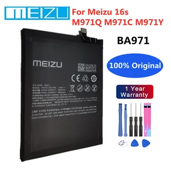 100% Originálne Nové Meizu 3600mAh BA971 Náhradné Batérie Pre Meizu 16s M971Q M971C M971Y Mobilného Telefónu, Batérie Batérie Bateria Obrázok 0