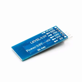 1PCS HC-06 Bluetooth pass-through moduly s univerzálna montáž s Zapnúť a štátu výstup bezdrôtový sériové od stroj Obrázok 2