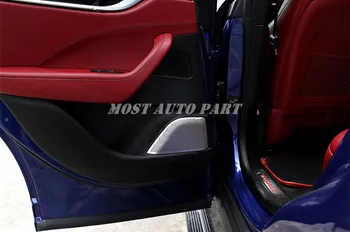 Interiérové Dvere Auta Reproduktor Rám Orezania Kryt 4pcs Pre Maserati Levante 2016-2021 Auto príslušenstvo interiéru Auta, Trim Obrázok 3