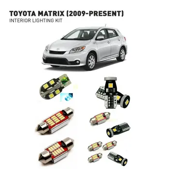 Interiérové Led osvetlenie Pre Toyota matrix 2009+ 6pc Led Svetlá Pre Autá osvetlenie auta automobilových žiaroviek Canbus