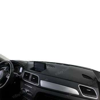 Kožené Dashmat Panel Kryt Pad Dash Mat Koberec pre Audi Q3 8U 2012~2018 Auto-Styling príslušenstvo S-line RS Q3 2013 2015 2016 Obrázok 2