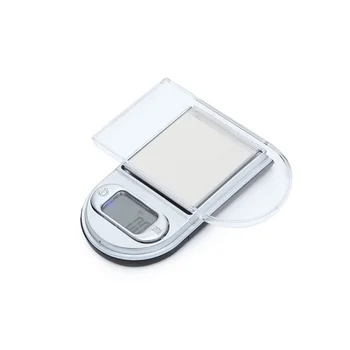 Mini Pocket Váhy Prenosné 200g 100g/0.01 g Digital High Precision Šperky Carat Led Podsvietenie Rovnováhu Gram Váženie Potravín Obrázok 4