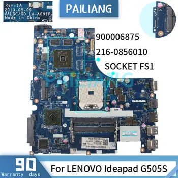PAILIANG Notebook základná doska Pre LENOVO Ideapad G505S 15 Palcov Doske LA-A091P 900006875 216-0856010 TESTOVANÝCH pamäťových modulov DDR3