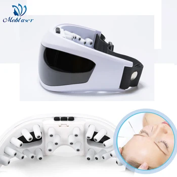 Prenosné Smart Wireless Oko Masér s Hudbou Vibrácií Bluetooth, Vyhrievané Okuliare Proti Vráskam Magnet Terapia, Starostlivosť o Oči Stroj Obrázok 3
