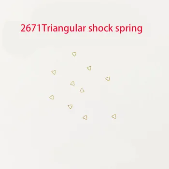 Príslušenstvo hodinky ETA2671 Pohyb Trojuholníkové Shockproof Jar Swing Závlačky Hlavné Závlačky Univerzálny Tlmič Jar