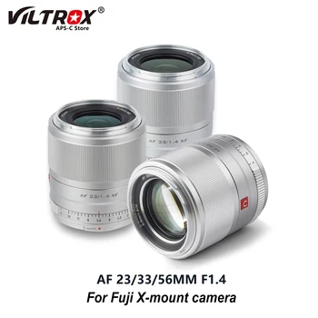 VILTROX 23 MM 33 MM 56MM F1.4 XF Auto Focus Objektív Fotoaparátu APS-C Portrét Široký Uhol Veľké Apertúry Len pre Fujifilm Fuji X-Mount