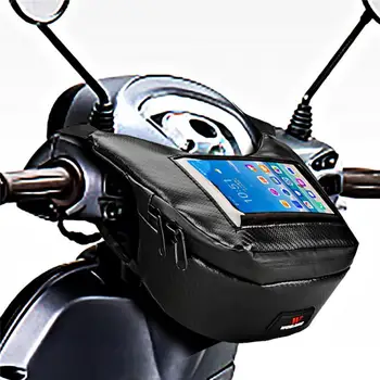 Wosawe Motocykel Taška Na Riadidlá Nepremokavé Dotykový Telefón Skladovanie Taška Na Riadidlá Tool Bag Auto Predné Pás Dotykový Displej Tašky