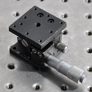 Z-osi LV-437-8 CHUO príručka mikrometer upravuje zdvíhanie a jemné nastavenie výtlak posuvný stôl hliníkový 40 mm